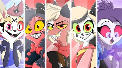 AU Hazbin+Helluva Boss: Cousin!(Olivia and Aurora).